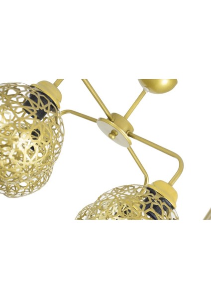 Dörtlü Selçuklu Model Modern Gold Plafonyer Avize fiyatları