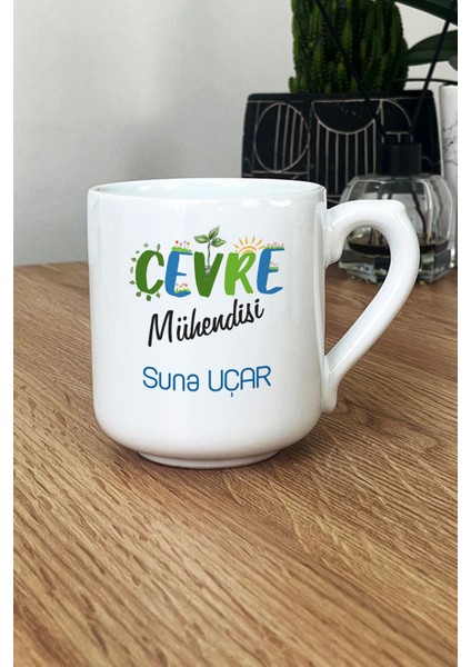 Kişiye Özel Çevre Mühendisi Kupa Bardak Oval Mühendisler Günü Hediyesi fiyatları