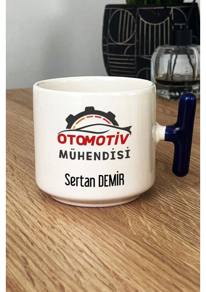 Kişiye Özel Otomotiv Mühendisi Kupa Bardak T Kulplu Lacivert Mühendisler Günü Hediyesi fiyatları