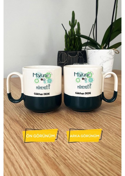 Kişiye Özel Makine Mühendisi Pro Kupa Bardak Siyah Mühendisler Günü Hediyesi modelleri