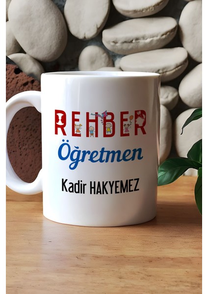 Kişiye Özel Rehber Öğretmen Kupa Bardak Beyaz Öğretmenler Günü Hediyesi indirimleri