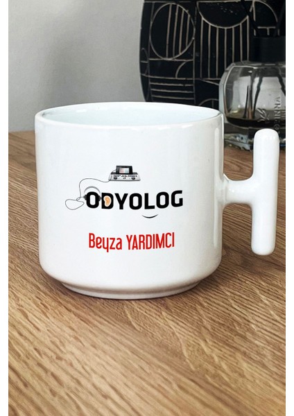 Kişiye Özel Odyolog Kupa Bardak T Kulplu Beyaz Tıp Bayramı Hediyeleri fiyatları