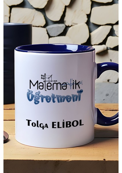 Kişiye Özel Matematik Öğretmeni -2- Kupa Bardak Lacivert Öğretmenler Günü Hediyesi fiyatları