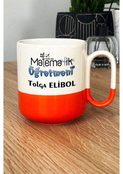 Kişiye Özel Matematik Öğretmeni -2- Pro Kupa Bardak Turuncu Öğretmenler Günü Hediyesi fiyatları