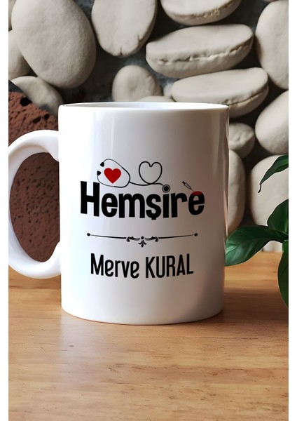 Kişiye Özel Hemşire Kupa Bardak Beyaz Isme Özel Tıp Bayramı Hediyesi indirimleri