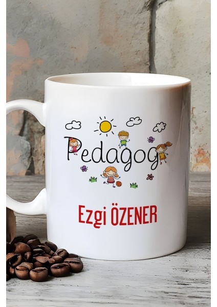 Kişiye Özel Pedagog Kupa Bardak Beyaz Tıp Bayramı Hediyesi fırsatları