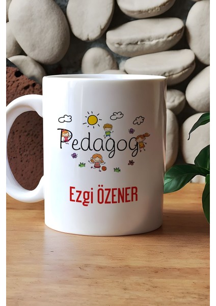 Kişiye Özel Pedagog Kupa Bardak Beyaz Tıp Bayramı Hediyesi indirimleri
