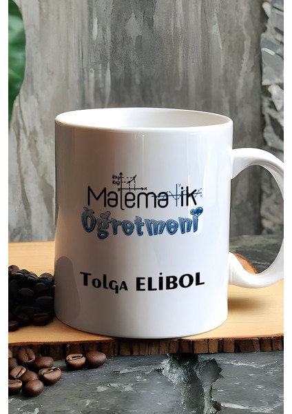 Kişiye Özel Matematik Öğretmeni -2- Kupa Bardak Beyaz Öğretmenler Günü Hediyesi fiyatları