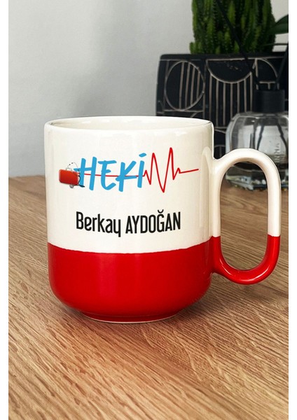 Kişiye Özel Hekim Doktor Pro Kupa Bardak Kırmızı 14 Mart Tıp Bayramı Hediyesi fiyatları