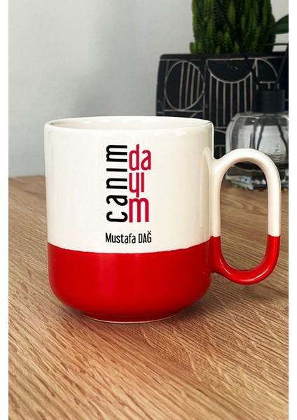Kişiye Özel Canım Dayım Pro Kupa Bardak Kırmızı Dayıya Doğum Günü Hediyesi fiyatları