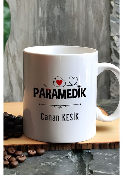 Kişiye Özel Paramedik -2- Kupa Bardak Beyaz Att Tıp Bayramı Hediyesi fiyatları