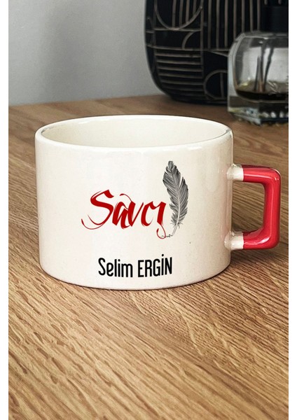Kişiye Özel Savcı Lüks Fincan Turuncu fiyatları
