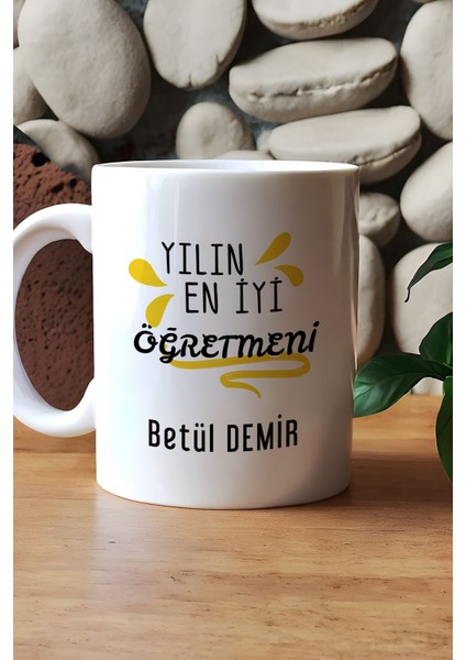 Kişiye Özel Öğretmenler Günü Hediyesi Kupa Bardak Beyaz Sınıf Öğretmenine Hediye indirimleri