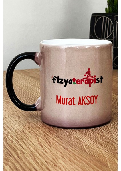 Kişiye Özel Fizyoterapist Kupa Bardak Sihirli Isme Özel Tıp Bayramı Hediyeleri
