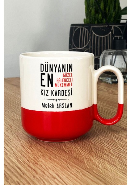 Kişiye Özel Kız Kardeş Pro Kupa Bardak Kırmızı Kız Kardeşe Doğum Günü Hediyesi fiyatları
