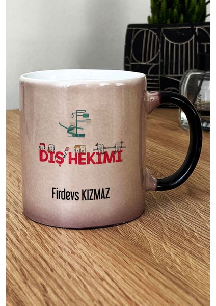 Kişiye Özel Diş Hekimi Kupa Bardak Sihirli Diş Hekimleri Günü Hediyesi fiyatları
