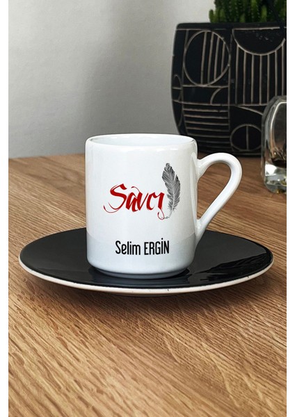 Kişiye Özel Savcı Türk Kahvesi Fincanı Siyah fiyatları