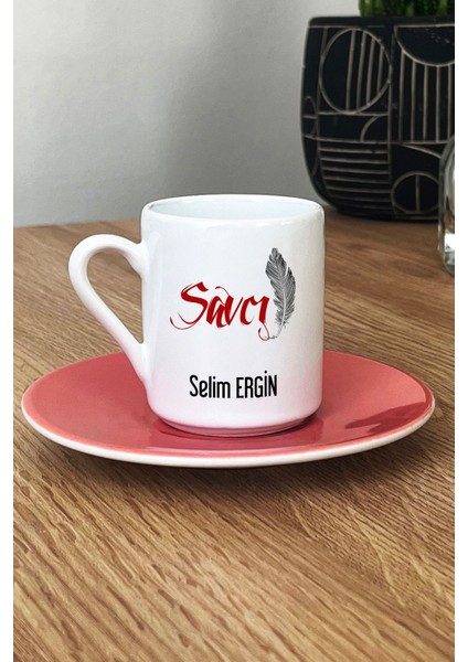 Kişiye Özel Savcı Türk Kahvesi Fincanı Pembe fiyatları