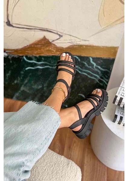 Sinot Kadın Yumuşak Pedli Sandalet Siyah fiyatları