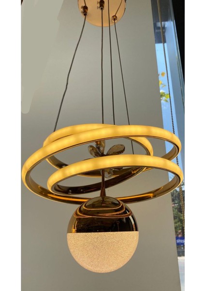 Tek Toplu Alice Ledli 3 Renk Avize