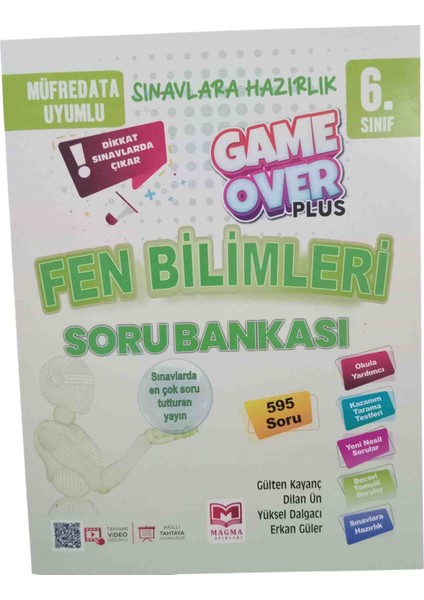 6. Sınıf Fen Bilimleri Soru Bankası