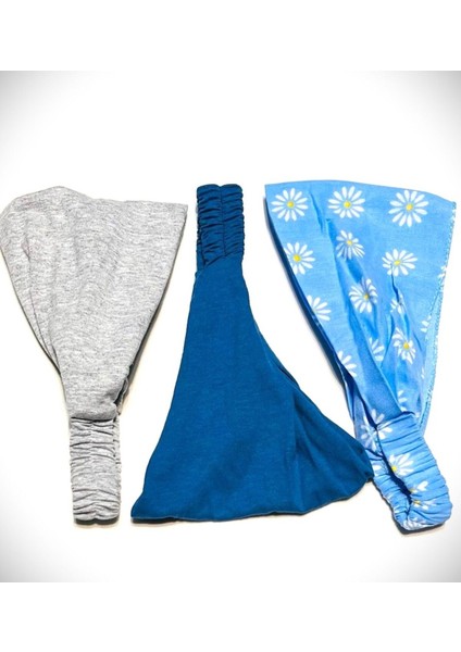 3'lü Set Saç Bandı, Paraşüt Bandana fiyatları