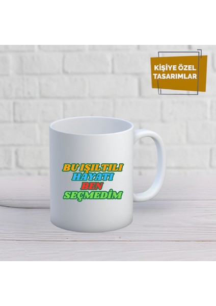 Bu Işıltılı Hayat Kupa Bardak