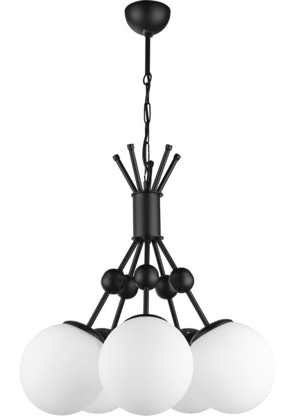 Delf 5.li Avize Siyah Beyaz Cam modelleri