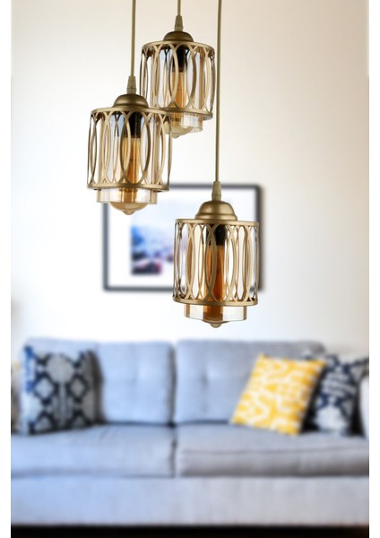 Nasa 3'lü Avize Eskitme