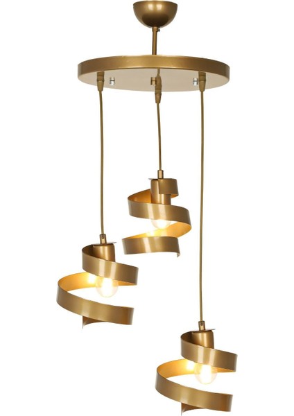 Yargı 3.lü Tepsili Avize Eskitme