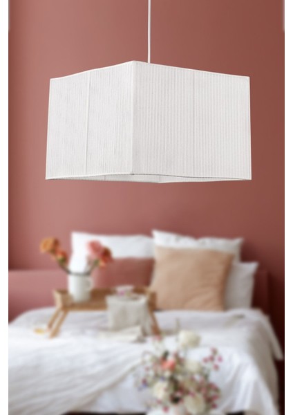 Pierro Beyaz Avize Kare