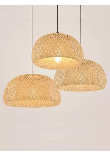 Alice 40 cm Sarkıt Bambu,iskandinav,bohem,modern Aydınlatma fiyatları