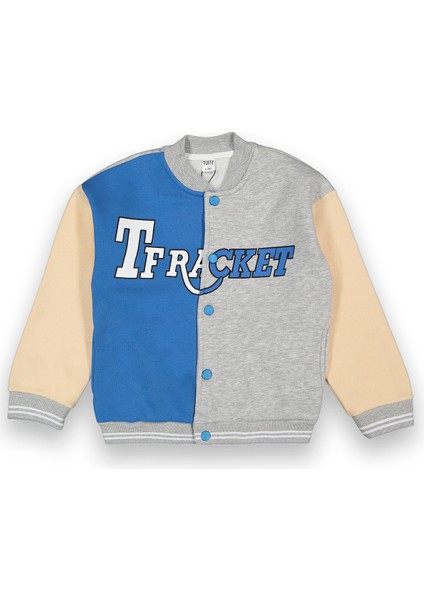Erkek Çocuk 3 Iplik Oversize Kapşonlu Kolej Ceket