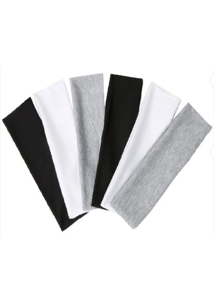 6'lı Saç Bandı Paketi Simit Toka Hediyeli