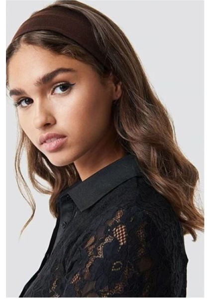 Saç Bandı Elastik Penye Sporcu Saç Bandı Yoga Bandı