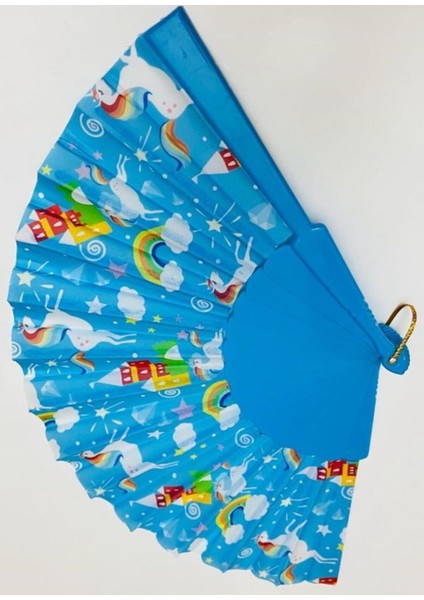 Mavi Kız Çocuk Yelpaze, Doğum Günü Hediyesi, Karne Hediyesi fırsatları