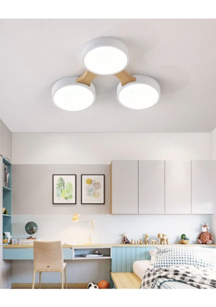 Minimalist Modern LED 3’lü Avize-1