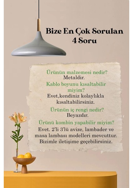 Champion Ahşap Tekli Avize Sarkıt Salon Mutfak Cafe Butik Lamba Aydınlatma Avizeler