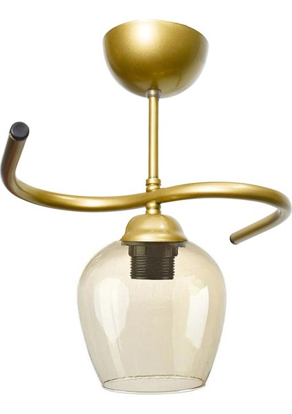 Fuji Salon - Mutfak - Yatak Odası - Hol - Renk Camlı Tekli Avize