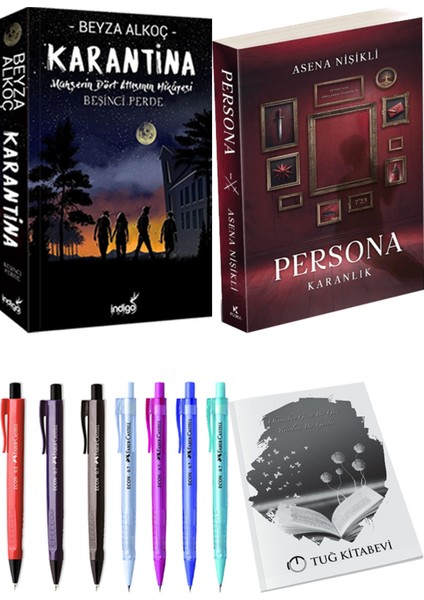 Persona Karanlık ve Karantina 5 Beyza Alkoç 2li Set