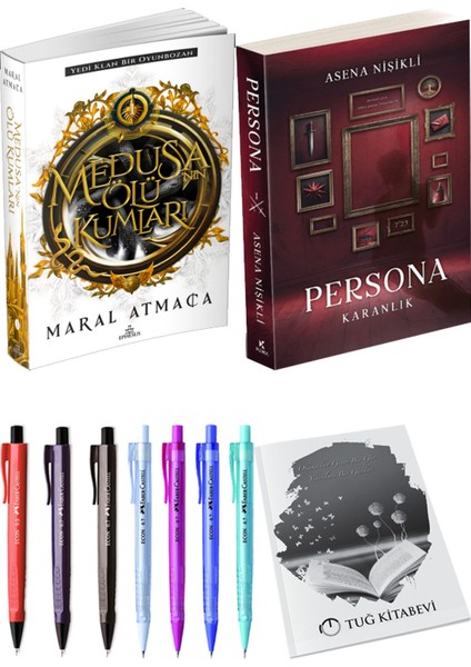 Persona Karanlık ve Medusanın Ölü Kumları 1 Maral Atmaca 2li Set