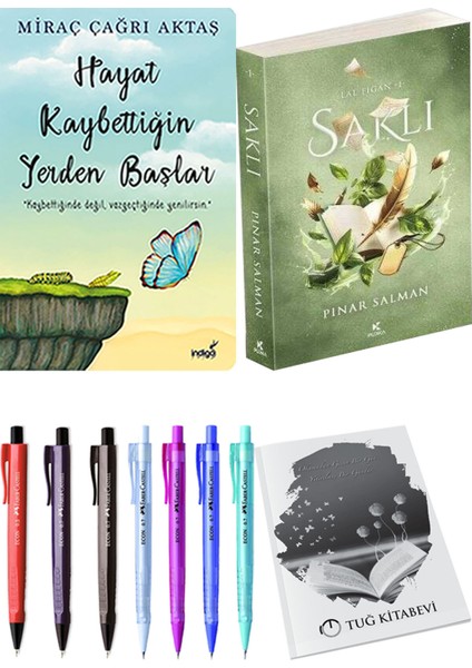Saklı ve Hayat Kaybettiğin Yerden Başlar Miraç Çağrı Aktaş 2li Set