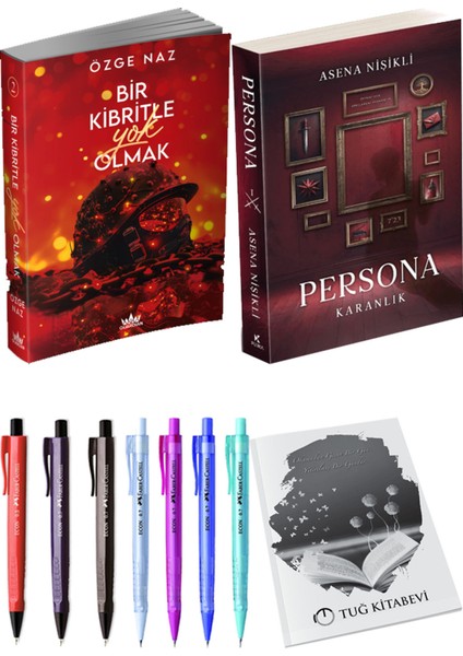 Persona Karanlık ve Bir Kibritle Yok Olmak 2 Özge Naz 2li Set