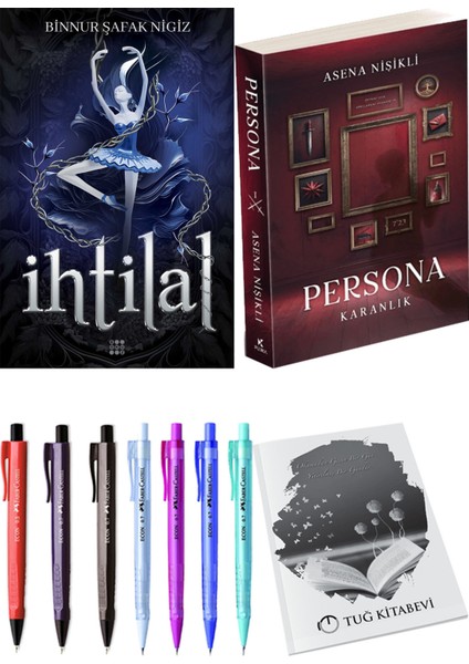 Persona Karanlık ve Ihtilal 1 Zelzele Binnur Şafak Nigiz 2li Set