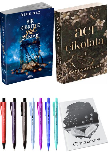 Acı Çikolata ve Bir Kibritle Yok Olmak Özge Naz 2li Set