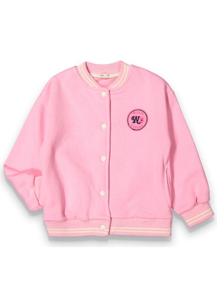 Kız Çocuk 3 Iplik Oversize Kolej Ceket