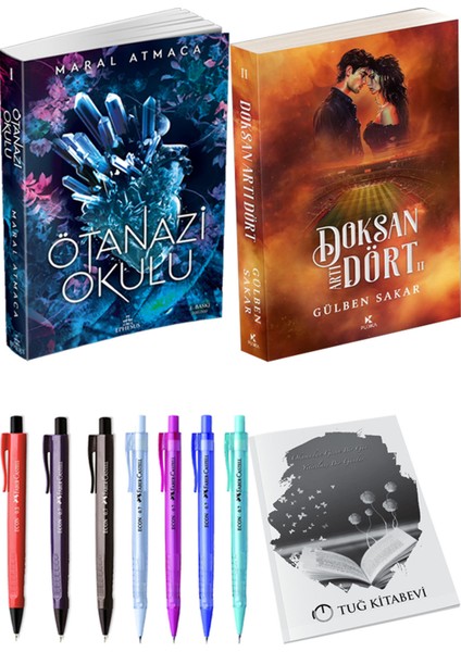 Doksan Artı Dört 2 ve Ötanazi Okulu 1 Maral Atmaca 2li Set