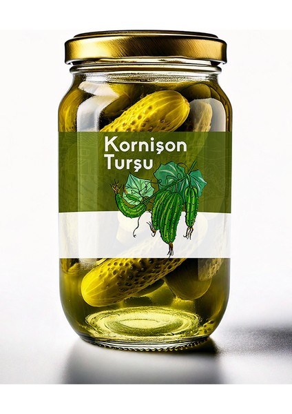 Kornişon Turşu 1200 cc