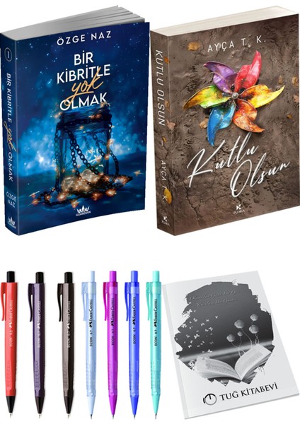Kutlu Olsun ve Bir Kibritle Yok Olmak Özge Naz 2li Set