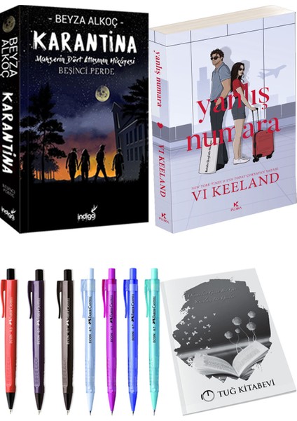 Yanlış Numara ve Karantina 5 Beyza Alkoç 2li Set